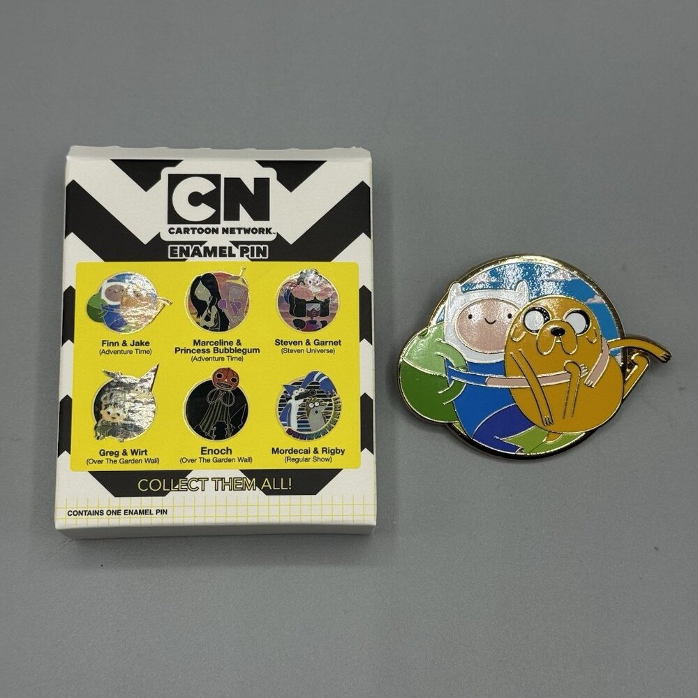 Cartoon Network Blind Pin Adventure Time FINN & JAKE New Open Box